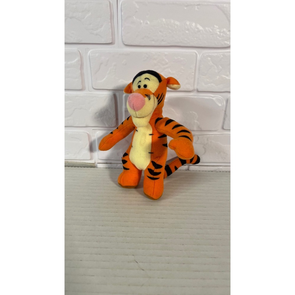 Mattel Tigger Plush Toy Unisex Small Orange Vintage 1998 Disney Winnie The Pooh